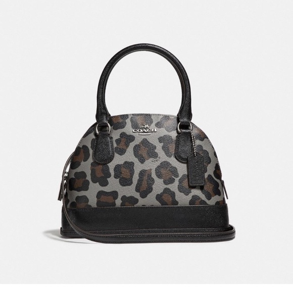 coach mini cora domed satchel